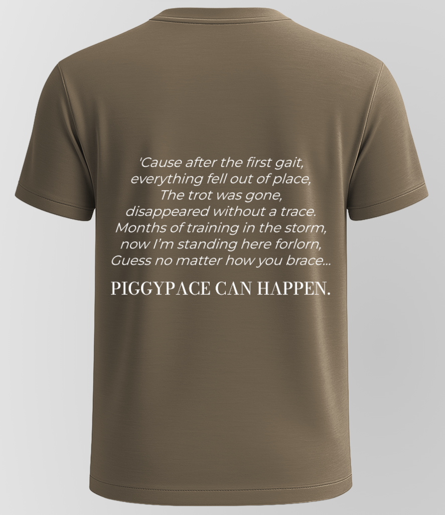"PIGGYPACE can happen" T-Shirt